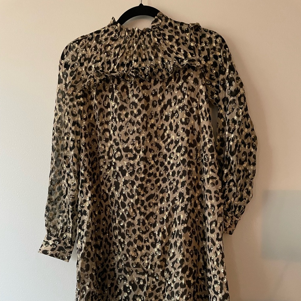 Kate Spade New York black & gold size 0 dress